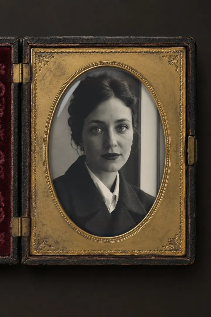 Daguerreotype, 1839. Made with Annum.